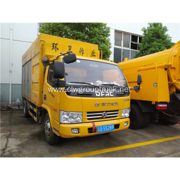 tanker truck with jetting sewer cleaning